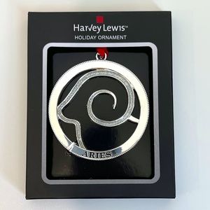 Harvey Lewis ZODIAC ARIES Holiday Ornament New